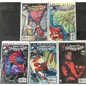Amazing Spider-Man #31, 32, 34, 35, 37 (2001 Marvel) Lot of 5 - 1 Key Issue